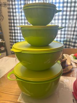 Tupperware set used