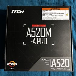 MSI A520M-A PRO V1 Gaming Motherboard