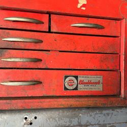 Vintage Blackhawk Tool Box 