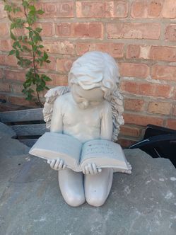 15" Fiberglass Statue Decor Garden