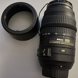 Nikon VR DX AF-S, 55-300mm Lens