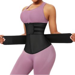 2pcs Order A Size Up, Breathable Neoprene Waist Trainer, Trimmer Belt, Body Shapewear For Women