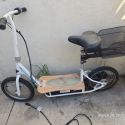 Ecosmart RAZOR Motorized Scooter w/basket & 4xtra Batteries