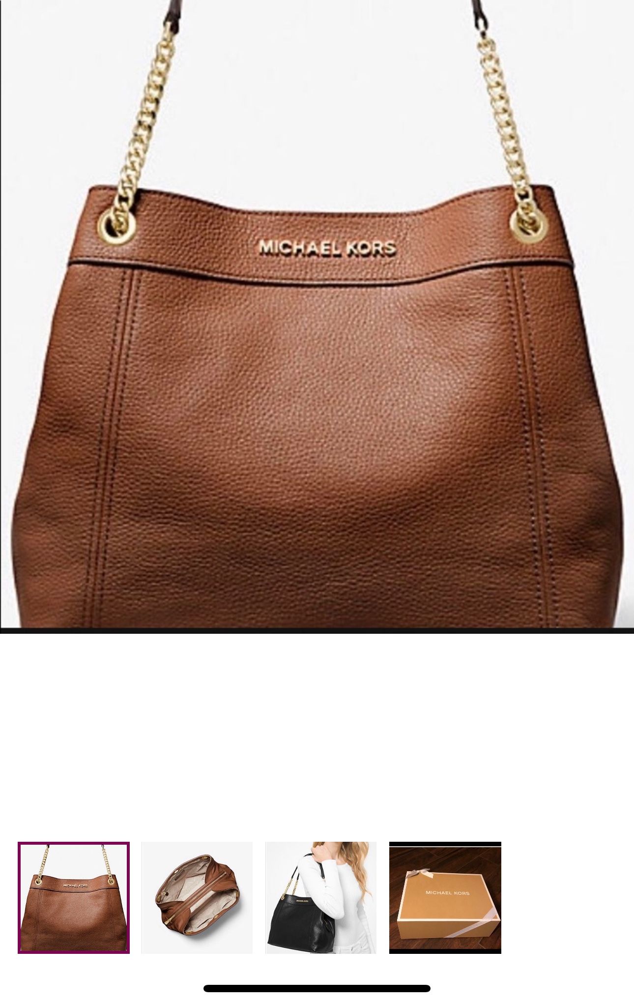 Beautiful Gift 🎁!!! Michael Kors NWT Leather Bag Mrsp $498 With Gift Box