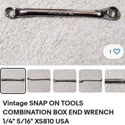 SNAP-ON 1/4" x 5/16" BOX END WRENCH