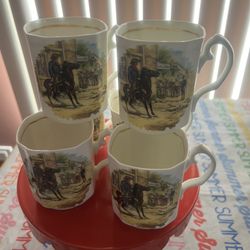 Set Of 6 Tea/ Coffee Cups