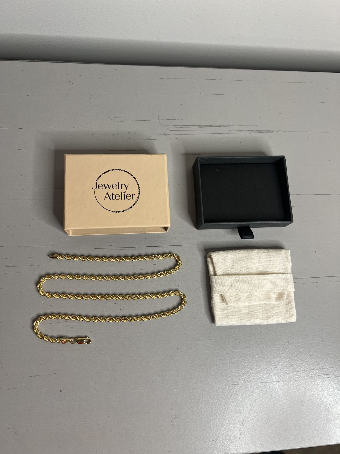 Jewelry Atelier Gold Filled Necklace - 14K Solid Gold Filled (MSRP: $191.99)