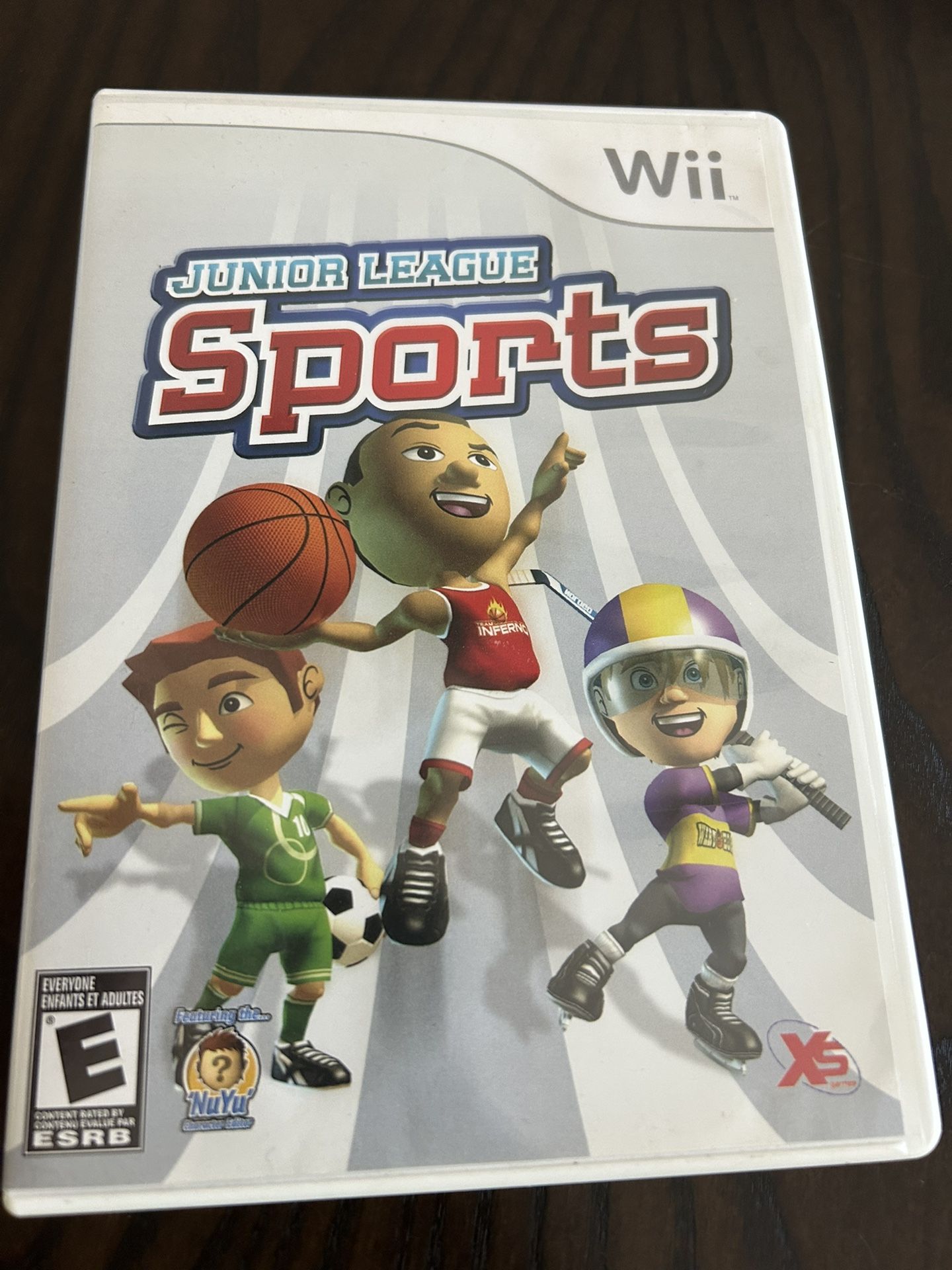 Junior League Sports (Nintendo Wii) Complete with Manual