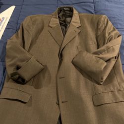 Men’s Jones New York Brown/Gray Suit Jacket 