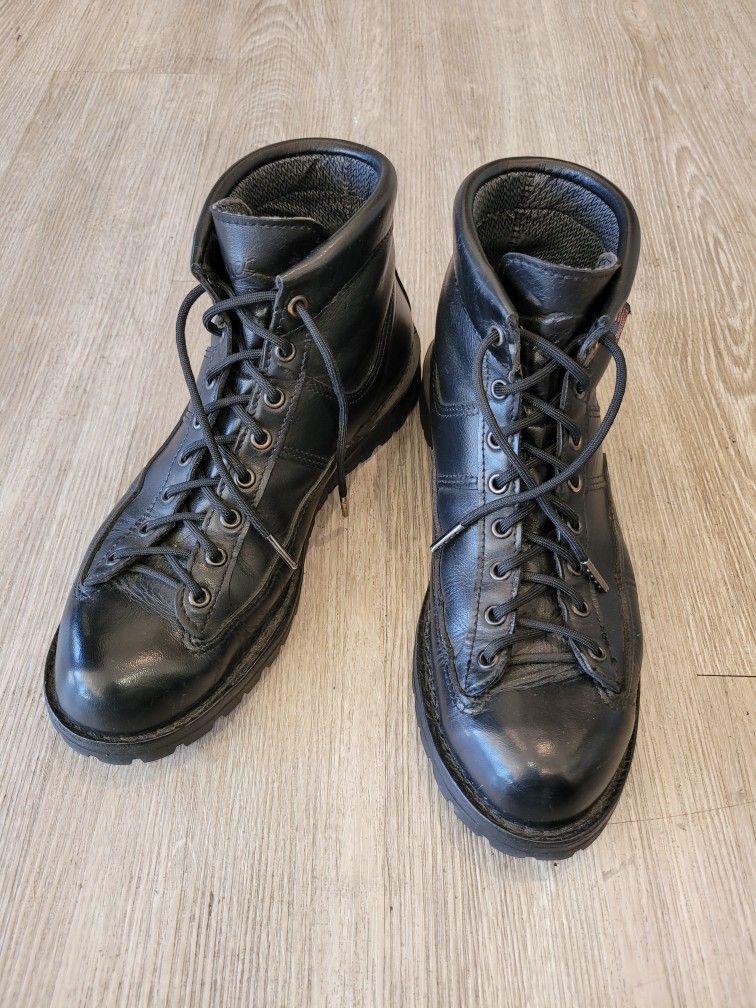 DANNER Blackhawk II Leather Combat Boots, Size 9.5