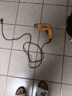 DeWalt Drill With Cord ..$10