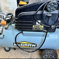 McGraw 8 gallon 150psi 4.1CFM air compressor