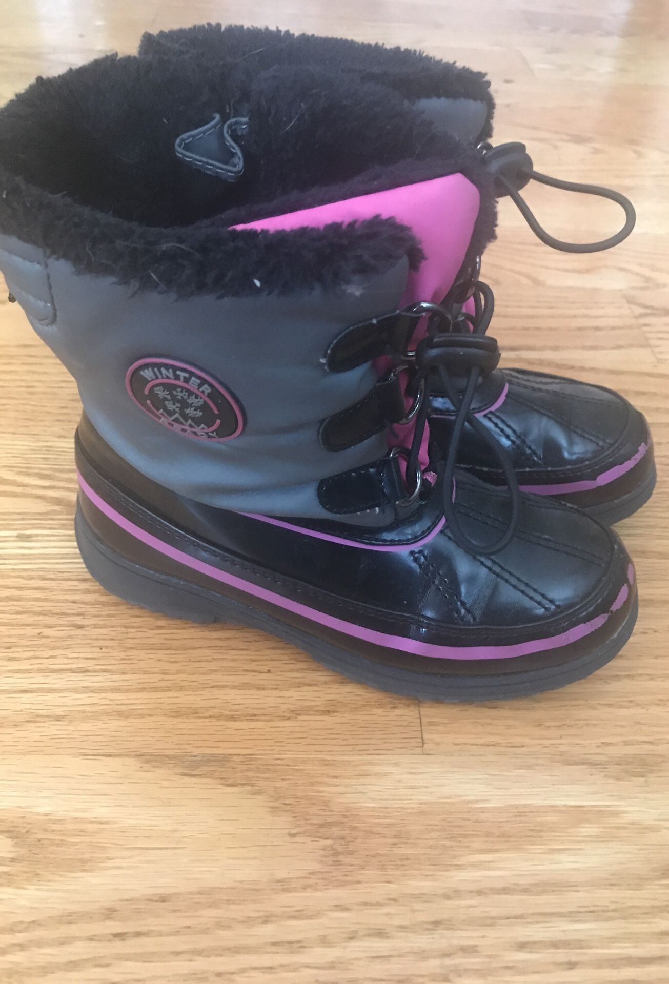 SPORTO SNOW BOOTS. Little Girls size 13/1