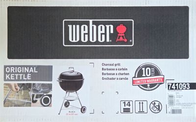 22-inch Black Weber Charcoal Grill!