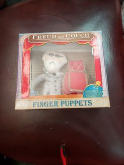Vintage Freud & Couch Finger Puppet Set