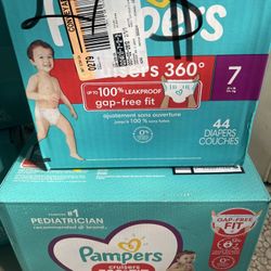 Pampers Crusier Size 7 & size 4 