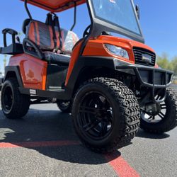Brand New Lifted Bintelli Golf Cart With a Backseat