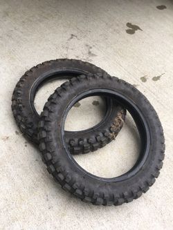 Stock Yamaha PW 50 tires