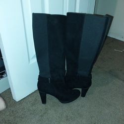 Brand new liz clayborn high top boots wedge