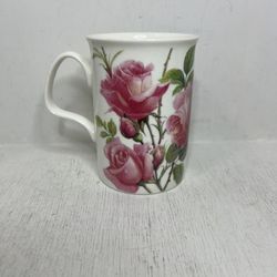 Vintage 1992 Roy Kirkham English Rose Fine Bone China Made in England Mug
