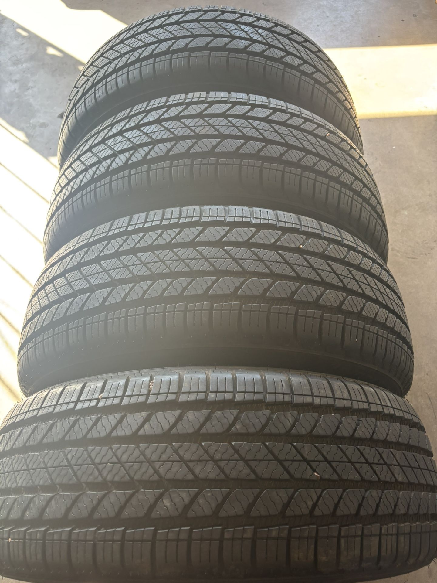 235 55 19 Like New Set Tires Bridgestone 2023 Have New Tread Left