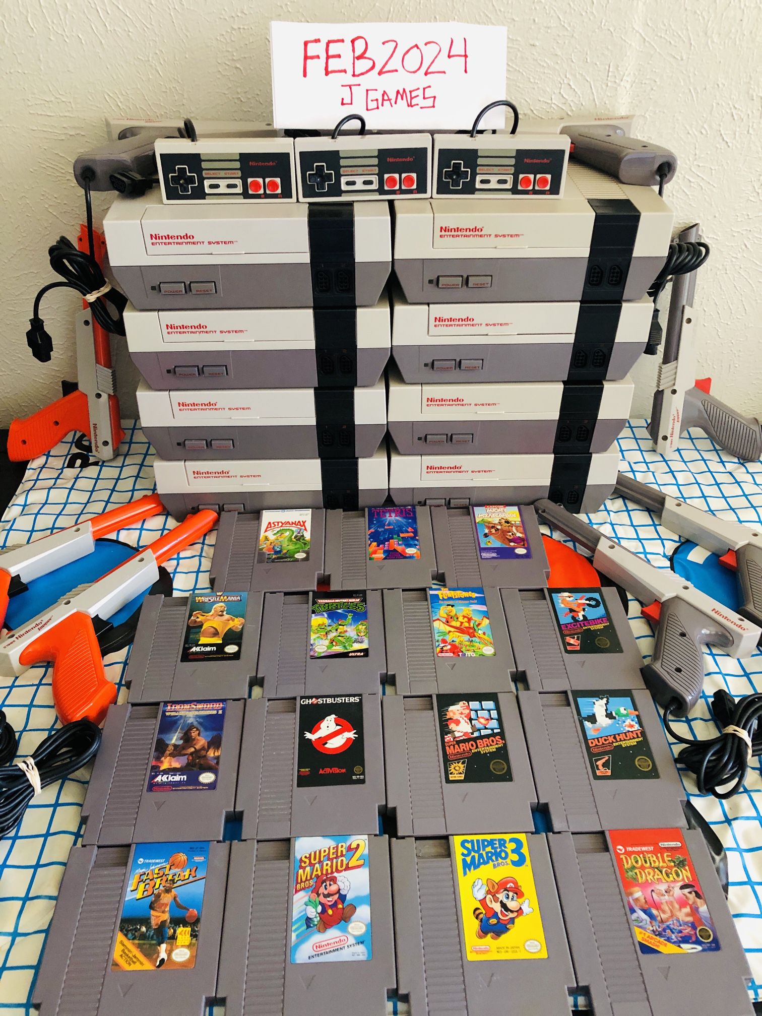 Nintendo Entertainment System (NES) Fully Restored/ Like New Systems 