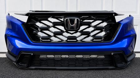BLUE HONDA CR-V CRV FRONT BUMPER 2023 2024 2025 2026 B-593M - New Sporty Blue Metallic