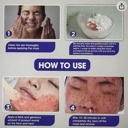 Jelly Peel Off Face Mask Powder Lavender 23 Oz 