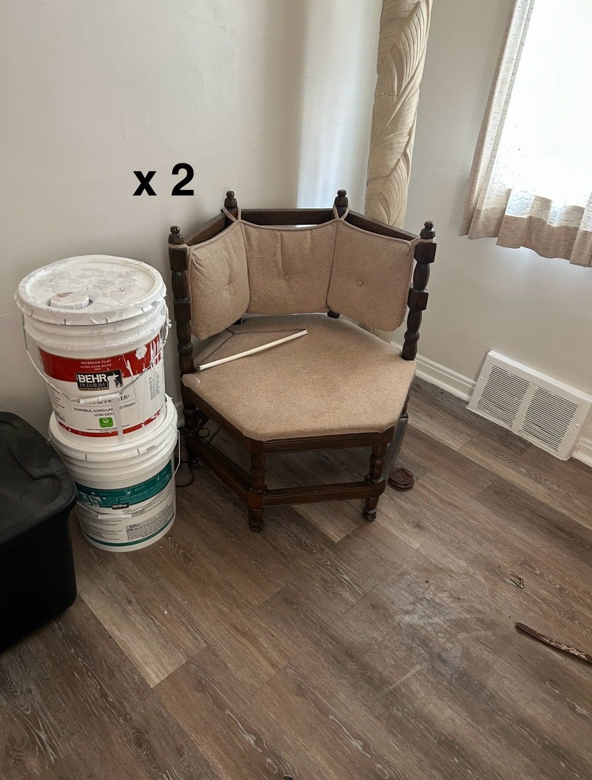 Set of 2 Vintage Chairs - $50 OBO