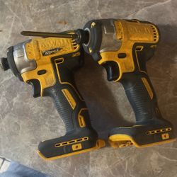 Two Dewalt Drills 