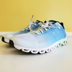 ON CLOUD Women's On Running Cloudflow 3.0 Running Shoes (9.5) Blue/White/Green 