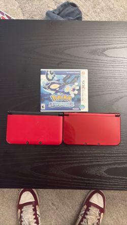 NEW Nintendo 3ds Glossy AND Nintendo 3Ds Matte Red