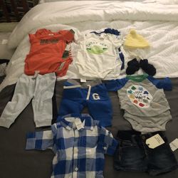 Brand New Baby Clothes From 0-3m - 9-12m