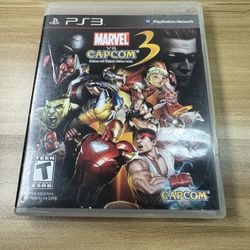 PS3 Marvel Vs Capcom 3