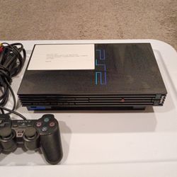 PS2 (Fat) Power, Video Cables. 1 Controller 