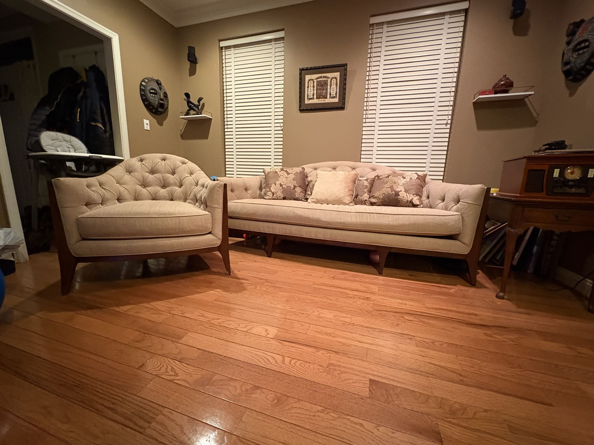Sofa and Chair