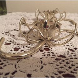Silver Color Candle Holders 