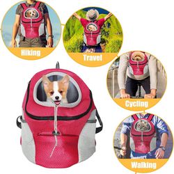 New Dog Carrier Backpack Suitable For Pets Under 7lb
