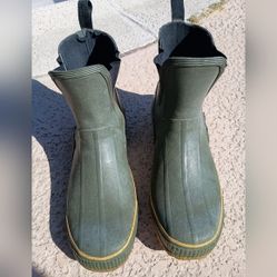 $35.00 Size 13 Mens Explorers Rain Boots Or Fishing