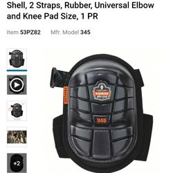 NWT PROFLEX BY ERGODYNE Knee Pads: 1PR 