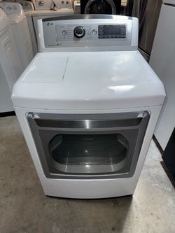LG electric dryer 220v working 3 Month Warranty we Deliver