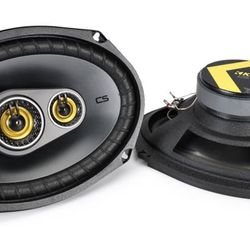 Kicker 46CSC6934 CS Series 6"x9" 3-way car speakers