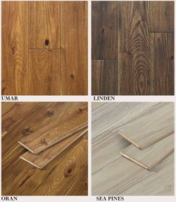 Solid Acacia Flooring - 5/8" x 4.3" x 12"- 48"
