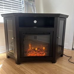 Electric Fireplace With Heat