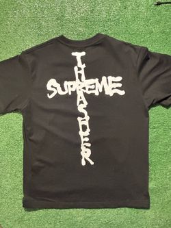 Supreme x Thrasher Black Graphic T-Shirt