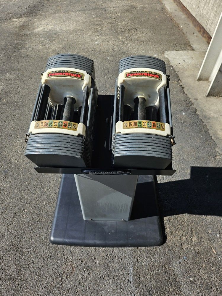 PowerBlock® Dumbbells – Stray Dog Strength Pair Of Powerblocks