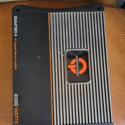 Quantum Audio 4 Channel 2000 Watts 