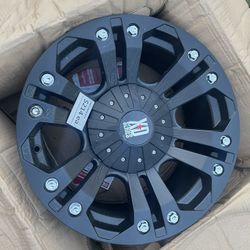 wheel brand new aluminum  XD Series 18”x9”  only one piece 