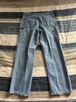 Men’s Utility Jean - Loose Fit - 100% Cotton Denim - 36x32