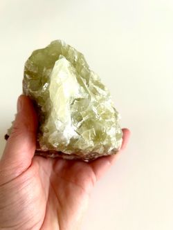 Green Calcite crystal - 30% off
